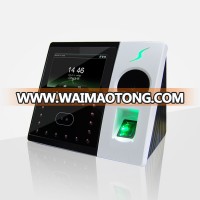 Palm and face Recognition Multi-Biometric Time Attendance system with fingerprint reader